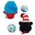 Cat in the Hat Balls Cat Toy 4-Pack image thumbnail 2