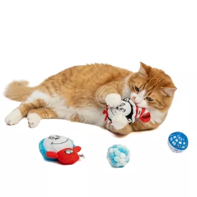 Cat in the Hat Balls Cat Toy 4-Pack - Image 5