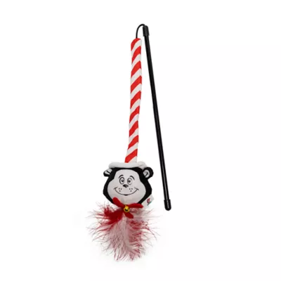 Cat in the Hat Stripped Teaser Cat Toy - Image 1