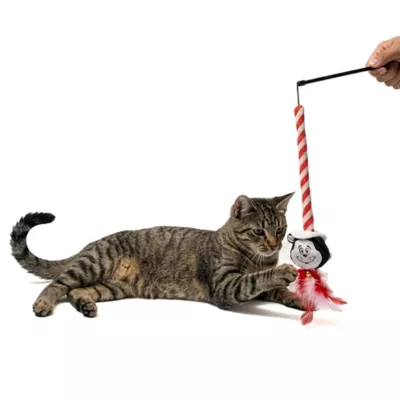 Cat in the Hat Stripped Teaser Cat Toy - Image 5
