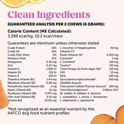Product Pet Honesty 10-in-1 Multivitamin for Senior Dogs, Duck Flavored Soft Chews, 90 Count