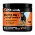 Pet Honesty Hemp Hip & Joint Health for Senior Dogs, Chicken Flavored Soft Chews, 90 Count image thumbnail 1