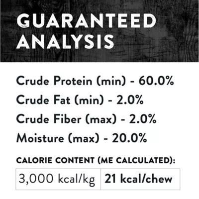 Dentley's® Nature's Chews Adult Dog Chew - Turkey Tendon 4 oz - Image 6