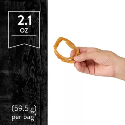 Dentley's® Nature's Chews Adult Dog Chews - Turkey Tendon Rings 6 ct - Image 2