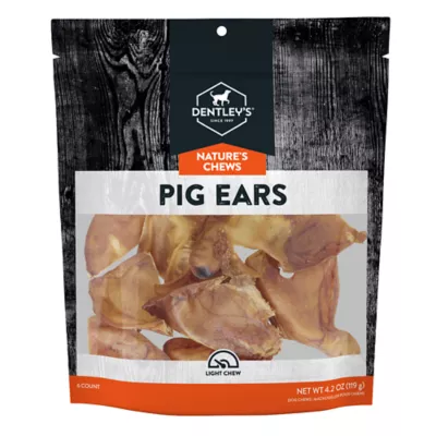 Dentley's® Nature's Chews Full Pig Ear Dog Chew - Image 1