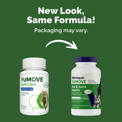 Product Vetnique's YuMOVE Joint Support Supplement for Senior Cats, 60 Capsules