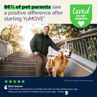 Vetnique's YuMOVE Dog Advanced Vet Strength Hip & Joint, Seafood Flavor Soft Chews, Multiple Sizes - Image 9