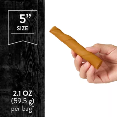 Dentley's® Nature's Chews Adult Dog Chews - Pork Skin Twists - Image 2