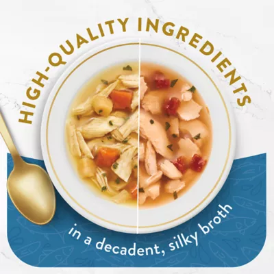 Fancy Feast Broths Classic Chicken & Salmon Variety Pack - Image 6
