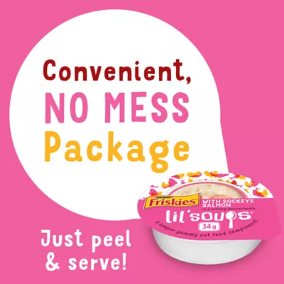 Friskies Lil' Soups Fish-a-Licious Variety Pack, Cat Treats, 34 g x 18 - Image 5