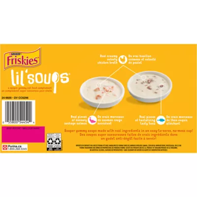 Friskies Lil' Soups Fish-a-Licious Variety Pack, Cat Treats, 34 g x 18 - Image 10