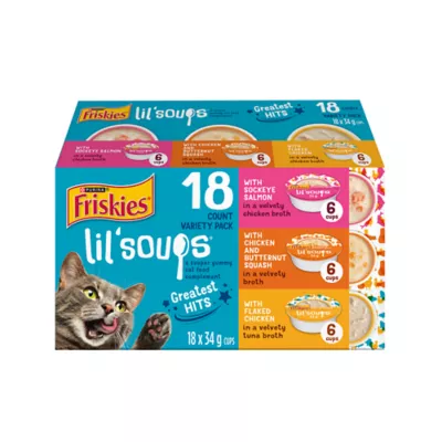 Friskies Lil' Lickables Cat Treats Best Sellers Variety Pack, 20 count - Image 1