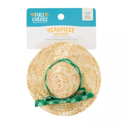 Full Cheeks® Small Pet Straw Hat - Image 2