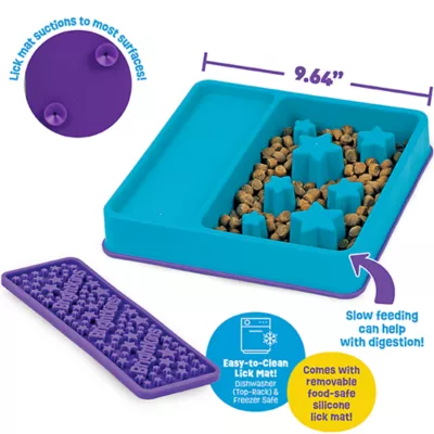 Product Brightkins Square Slow Feeder Lick Mat