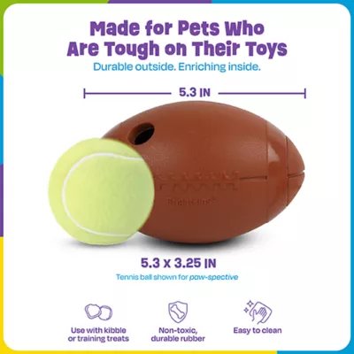 Product Brightkins Football Treat Dispenser