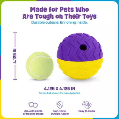 Product Brightkins Tough & Tumble 2-piece Texture Ball