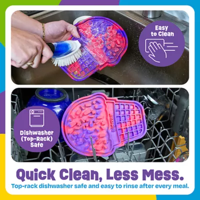 Product Brightkins Tie Dye Ice Cream Lick Mat