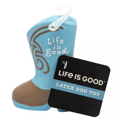 Life Is Good Latex Blue Cowboy Boot - Image 3