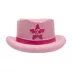 Life Is Good Latex Pink Cowboy Hat image thumbnail 1
