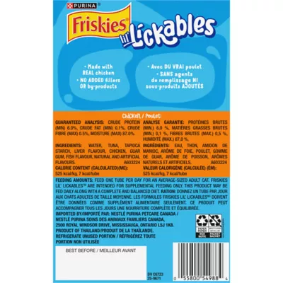 Friskies Lil' Lickables Cat Treats - Chicken, 20 count - Image 9