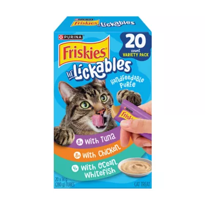 Friskies Lil' Lickables Cat Treats Best Sellers Variety Pack - 20 count - Image 1