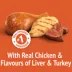 Friskies Party Mix Cat Treats - Original Crunch with Real Chicken, 510 g image thumbnail 3