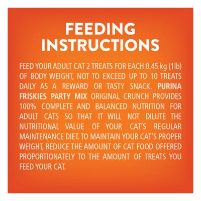 Friskies Party Mix Cat Treats - Original Crunch with Real Chicken, 510 g - Image 10
