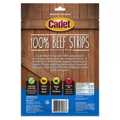 Cadet Adult Dog Chews - 100% Real Beef Strips 4 oz - Image 7