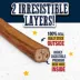 Cadet Bully Hide Sticks All-Nautral Dog Chews Small Bully Stick Small (5 Count) image thumbnail 3