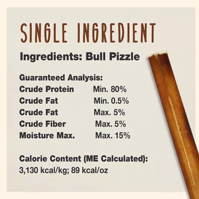 Cadet Adult Bully Stick Dog Chew - 5.2 oz - Image 4