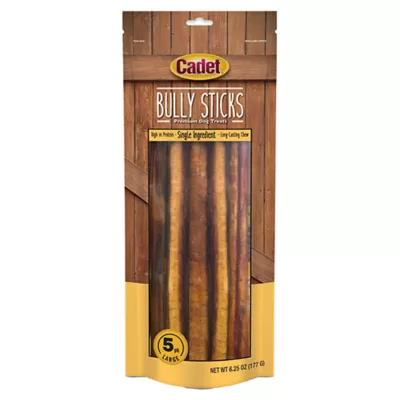 Cadet Large Bully Sticks Large - 5 Count, 6.25 Oz. - Image 1