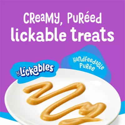 Friskies Lil' Lickables Cat Treats Tuna & Ocean Whitefish Variety Pack, 10 count - Image 5