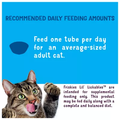 Friskies Lil' Lickables Cat Treats Tuna & Ocean Whitefish Variety Pack, 10 count - Image 8