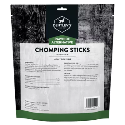 Dentley's® Raw-Hide Alternative Adult Dog Chews - Beef Chomps 12 ct - Image 7