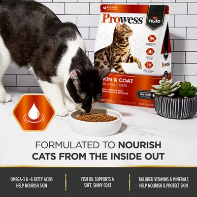 Product Nulo Prowess Skin & Coat Adult Cat Dry Food - Natural, Turkey