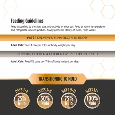 Product Nulo Prowess Mature 12+ Senior Wet Cat Food - Natural, Variety Pack, 12 Count