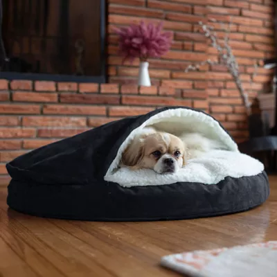Snoozer Orthopedic Microsuede Round Cozy Cave Dog Bed - Image 2