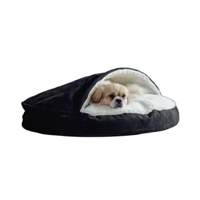 Snoozer Orthopedic Microsuede Round Cozy Cave Dog Bed - Image 1