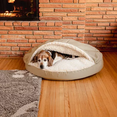 Snoozer Orthopedic Microsuede Round Cozy Cave Dog Bed - Image 2