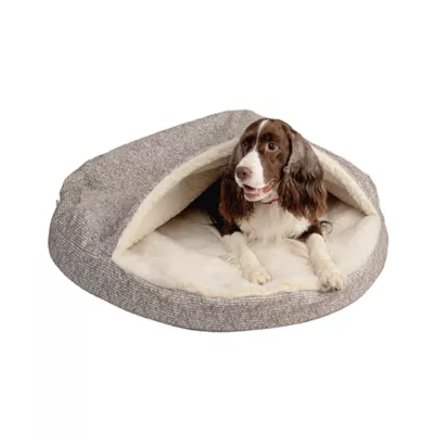 Snoozer Orthopedic Microsuede Round Cozy Cave Dog Bed - Image 1