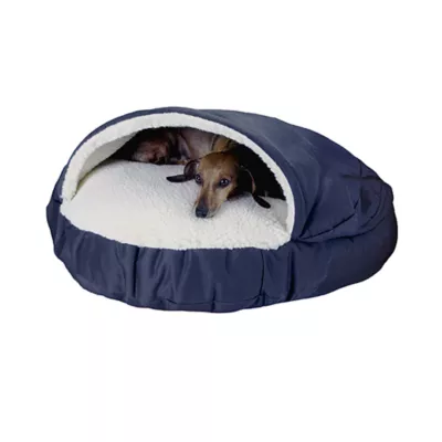 Snoozer Orthopedic Microsuede Round Cozy Cave Dog Bed - Image 1