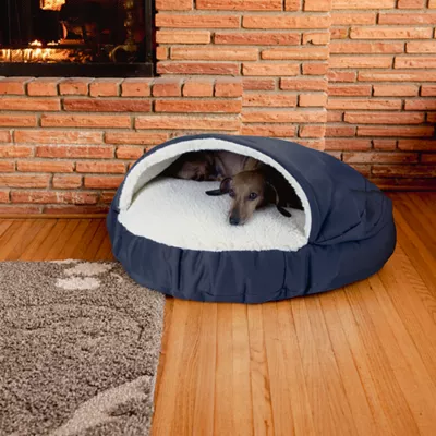 Snoozer Orthopedic Microsuede Round Cozy Cave Dog Bed - Image 2