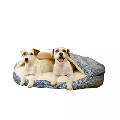 Snoozer Orthopedic Microsuede Round Cozy Cave Dog Bed - Image 1