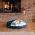 Snoozer Orthopedic Microsuede Round Cozy Cave Dog Bed image thumbnail 2