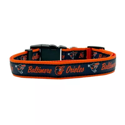 Pets First Baltimore Orioles Satin Collar - Image 1