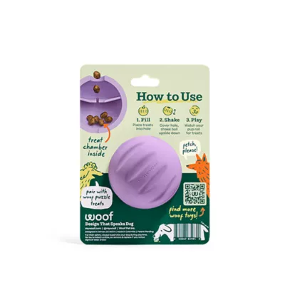 Product WOOF Flyball Treat Dispensing Dog Toy