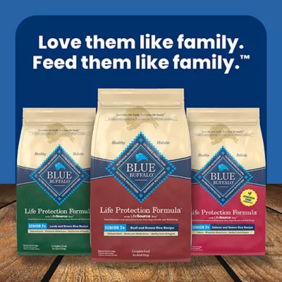 Blue Buffalo Life Protection Formula Senior 7+ Dry Dog Food - Beef & Brown Rice - Image 9