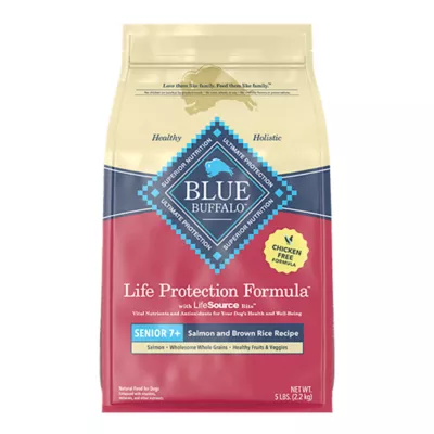 Blue Buffalo Life Protection Formula Senior 7+ Dry Dog Food - Salmon & Brown Rice - Image 1