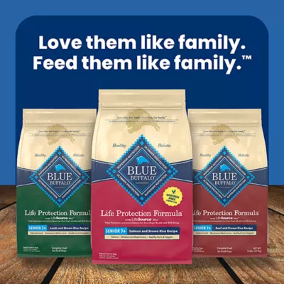 Blue Buffalo Life Protection Formula Senior 7+ Dry Dog Food - Salmon & Brown Rice - Image 9