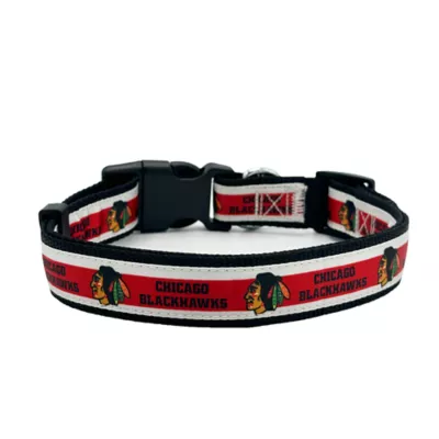 Pets First Chicago Blackhawks Satin Collar - Image 1